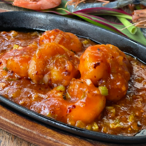 大海老のチリソース煮